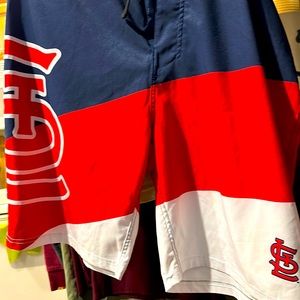 NWOT St Louis Cardinals Board Shorts